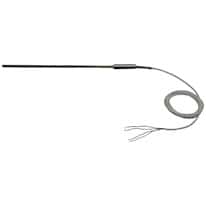 Digi-Sense Prec. Ind. PRT, 0.25" x 12" , -200~670C, Bare Wire
