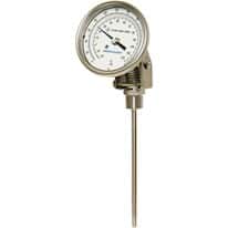 Digi-Sense Dampened Adjustable Angle Bimetal Thermometer, 3" Dial, 2.5" L/50-550F/10-290C