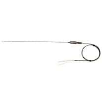 Digi-Sense Type-K, Hi-Temperature 12" L, .040" Dia Probe, Sripped Ends, Ungrounded, 3ft 24 -Gauge 