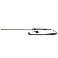 Digi-Sense Type-J, Extra-Long SS Probe, Mini-Connector, 10" L. .125" Dia Tip, Grounded 