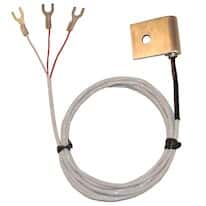 Digi-Sense Ind Bolt-On RTD Probe, 1 x .812" Mount, Spd Lugs, 4ft FEP Ins Cable