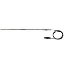 Digi-Sense Economical High-Temperature RTD Probe Three P" Connector, 1 / 4" Dia 20" L 1M Cable