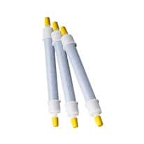 Drierite 26930 Drying Tube, 300 mL/min with 1/4" Hose Barb; 4/PK