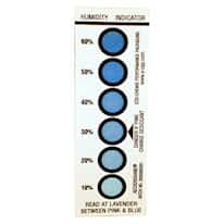 Drierite 60136 Relative Humidity Indicator Card, 6 Levels for 10% to 60% RH
