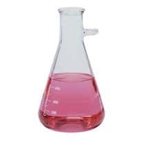 DWK Life Sciences (Kimble) Kimax Filtering Glass Flask, 2000 mL, 3/8" barb, 1/cs