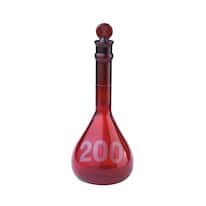 DWK Life Sciences (Kimble) Ray-Sorb Class A Volumetric Flask, Wide-Mouth, 500 mL; 6/CS