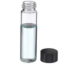DWK Life Sciences (Wheaton) 224724 E-C Sample Vials, Clear Glass with Rubber-Lined Cap, 8 mL; 200/Cs