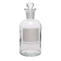 DWK Life Sciences (Wheaton) 227497-00 BOD Bottle, 300 mL, Glass, Unnumbered, Robotic Stopper; 24/Cs