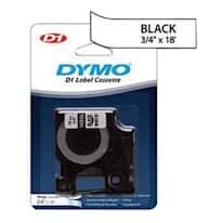 Dymo 16956 Permanent polyester tape, white, perm-poly tape white 3/4"