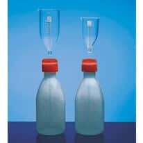Dynalon Adjustable-Volume Dispenser Bottle, LDPE/PMP, 250mL; 10/CS