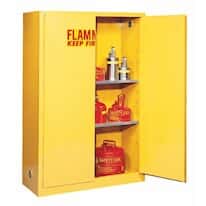 Eagle 6010X Flammable Liquid Safety Cabinet, Self Closing, 2 Doors, 60 Gal