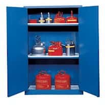 Eagle CRA1903X Metal Corrosive Safety Cabinet, Bench Top, Self Close, 1 Door, 4 Gal