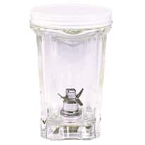 Eberbach E8470.00 500ml Borosilicate Glass Blender Container with Lid, 30 - 250ml working max.