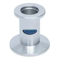 Edwards 669041 Flange Adapter Vacuum Pump Fitting, Aluminum, NW 16 to NW 25