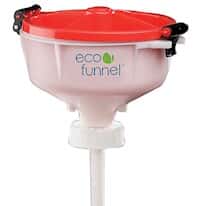 ECO Funnel Solvent Safety Funnel with 70 mm Nalgene® Cap Adapter; 8" dia.