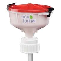 ECO Funnel Solvent Safety Funnel with 83B Nalgene® Cap Adapter; 8" dia.