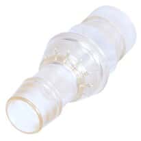 Eldon James SeriesLock® Quick-Disconnect Fitting, Hose Barb Insert, Polysulfone, Non-Valved, Large, 3/4" ID