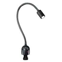Electrix LED Lamp, Gooseneck, Clamp-Mount base, 22" reach