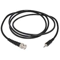 Electromatic Equipment PK2-BNC External Triggering Cable, 1/8" Plug to BNC, 6 ft L