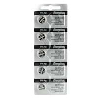 Energizer 357/303 Silver Oxide Button Cell Batteries, 148 mAh, 1.55 V; 5/Pk