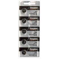 Energizer 386/301 Silver Oxide Button Cell Batteries, 110 mAh, 1.5 V, 5/Pk