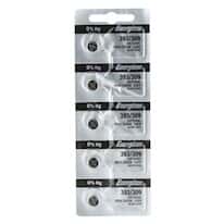 Energizer 393/309 Silver Oxide Button Cell Battery, 75 mAh, 1.55 V; 5/Pk
