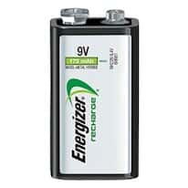Energizer Rechargeable 9V Ni-MH Battery, 175 mAh