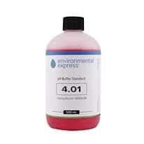 Environmental Express Buffer Solution, pH 4.01; 12 x 500 mL Bottles/Cs