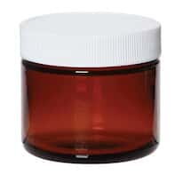 Environmental Express Glass, 4oz/125mL Straight Sided 58mm Amber, 24/CS