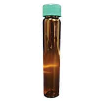 Environmental Express APC1555G Amber VOA Vials, 60 mL, Open-Top Green Septa Caps; 72/Cs