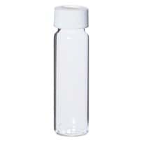 Environmental Express Clear VOA Vials, 40 mL, Open-Top Cap, 25 mg Ascorbic Acid; 72/Cs