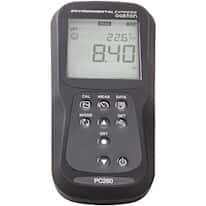 Environmental Express PC260 Waterproof Dual-Channel pH, ORP, Conductivity, TDS, Resistivity, and Salinity Handheld Meter
