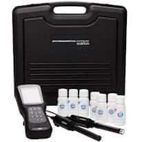 Environmental Express PC360 Waterproof Dual-Channel pH, ORP, Conductivity, TDS, Resistivity, and Salinity Smart Handheld Meter Kit