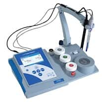 Environmental Express Cole Parmer PC200S pH/Conductivity Meter Kit; Cell, Tris pH Electrode, Test Bench