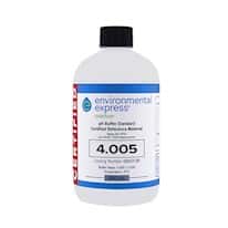 Environmental Express Oakton CERTIFIED CRM pH Buffer, Clear, pH 4; 500 mL