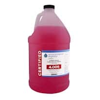 Environmental Express Oakton CERTIFIED CRM pH Buffer, Red, pH 4; 4 L