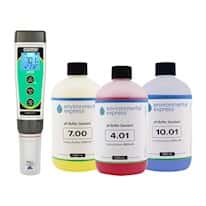 Environmental Express Oakton pHTestr® 30 Oakton pHTestr 30 Waterproof pH Pocket Tester and Environmental Express Buffer Pack Bundle