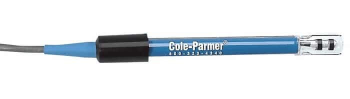Environmental Express Oakton Platinum Cell Conductivity Probe, Glass, K=1.0; 2.5 ft Cable