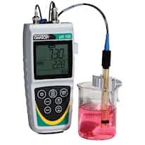 Environmental Express Oakton pH 150 Waterproof Portable Meter, Single-Junction All-in-One Probe, and Calibration