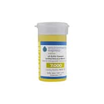 Environmental Express Oakton CERTIFIED CRM One-Shot Buffer Solution, Yellow, pH 7.000; 6 x 100 mL Vials