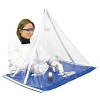 Erlab 2200ANM Captair Pyramid Glove Bag, PVC with Butyl Gloves; 1 Each