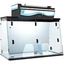 Erlab Captair 481 Ductless Filtering Fume Hood, 49.6", Angled Sash; 80 to 220 VAC