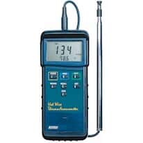 Extech 407123 Heavy-Duty Hot-Wire Thermoanemometer with PC Interface