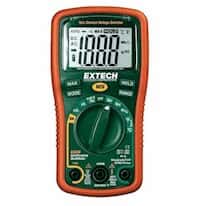 Extech EX330 Mini Autoranging MultiMeter with Temp + Voltage Detector