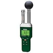 Extech HT200 Heat Stress Meter, Wbgt, Black Globe, Humidity, Air Temp