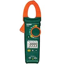 Extech MA443 TrueRMS Clamp Meter with NCV and Type K, 400 A AC