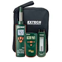 Extech MO280-KW Kit with Pin and Pinless Moisture Meters and Psychrometer