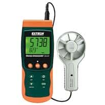 Extech SDL300 Data Logging Vane Thermoanemometer with SD Card Memory, Metal