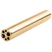 Fluke Calibration 9172-INSB Well Insert with Comparison Holes for 9172 Metrology Well, Brass