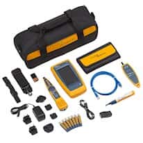 Fluke Networks LinkIQ™ Copper Fiber Kit with Fiber VFL & Live Fiber Detector